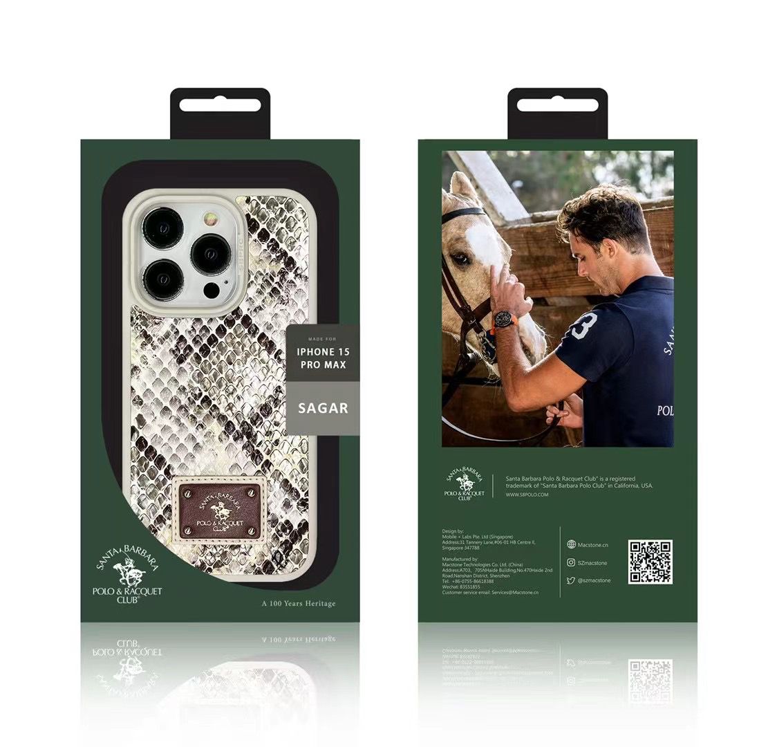 Polo Santa Barbara Sagar Leather series for iPhone