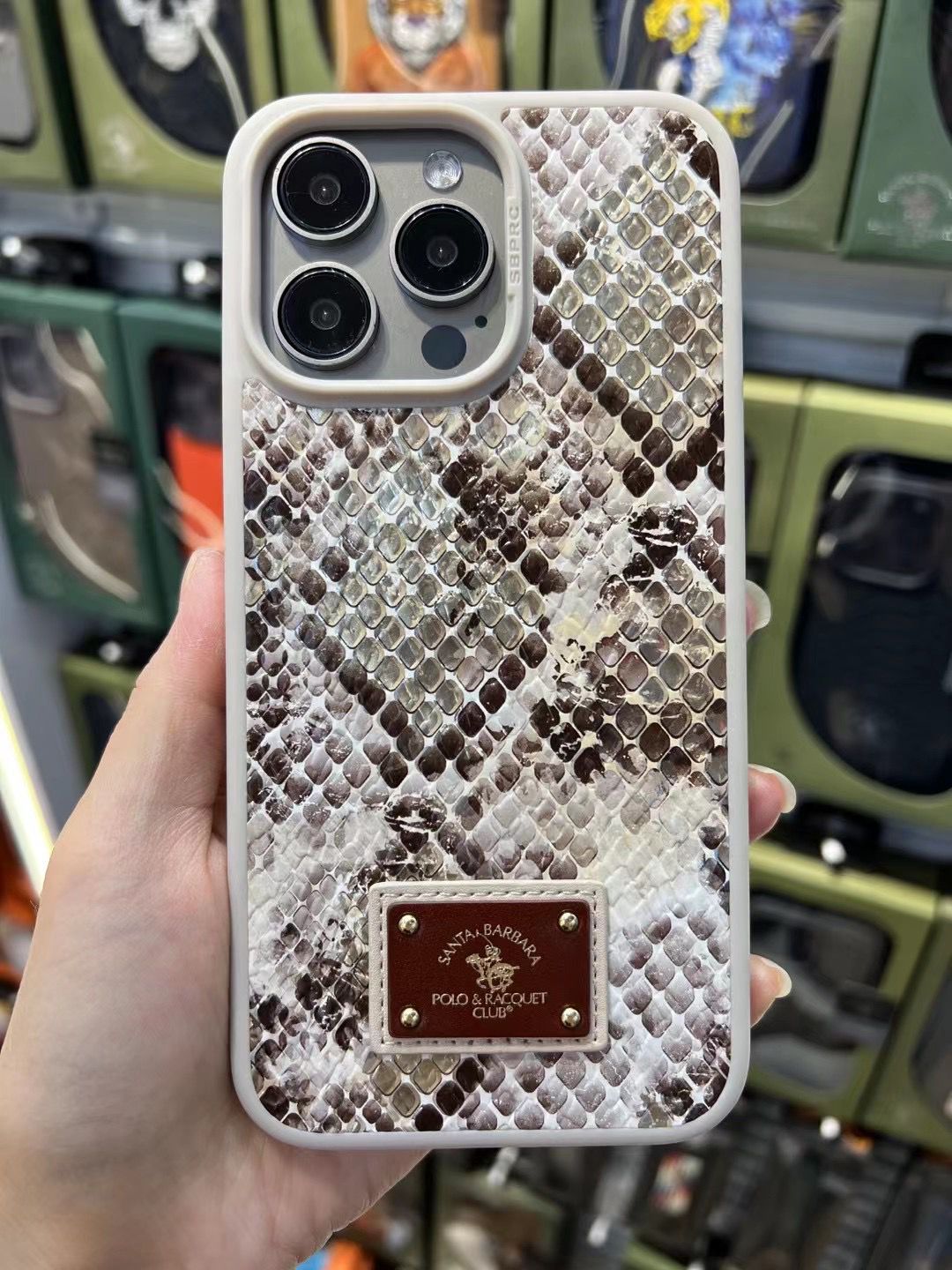 Polo Santa Barbara Sagar Leather series for iPhone