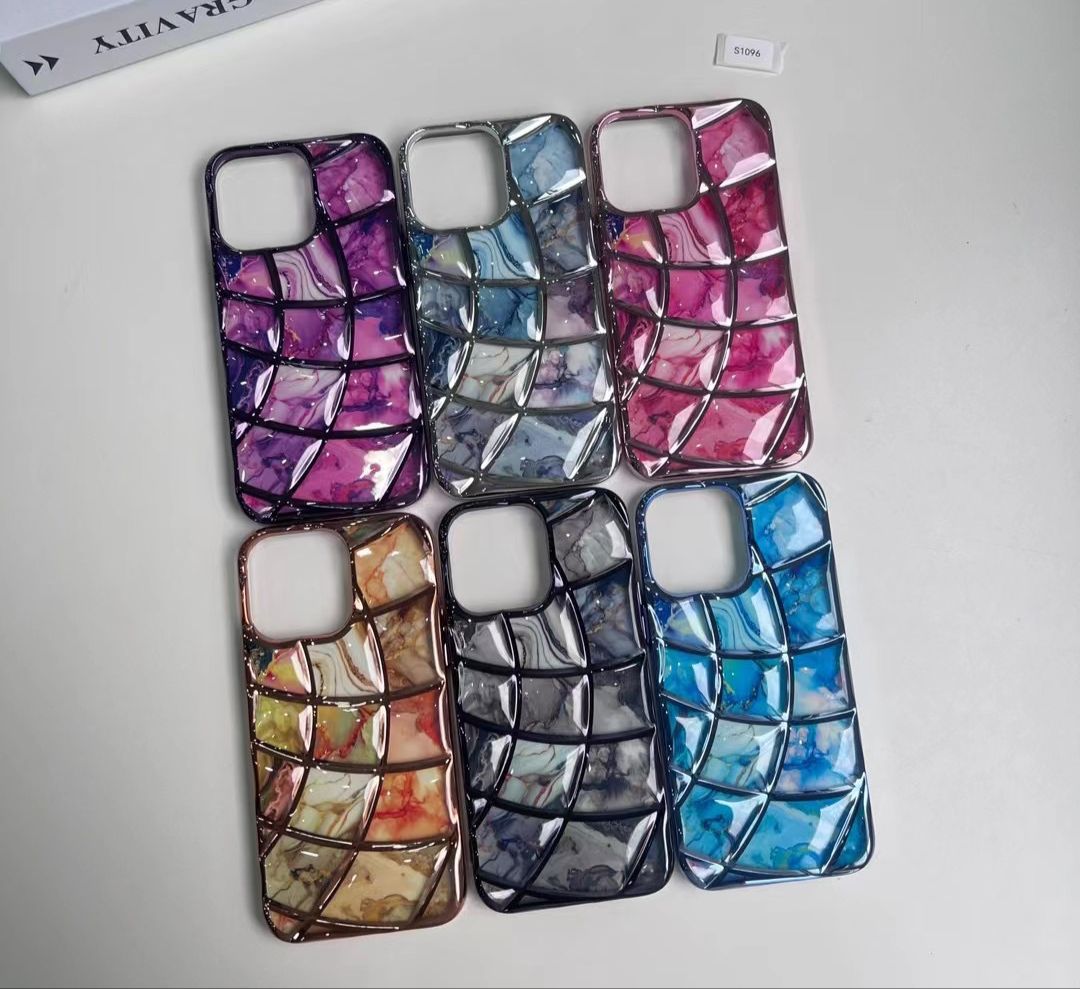 Luxury Puffed Dual Chrome Case for iPhone