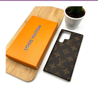 Louis Vuitton Leather Case for Samsung