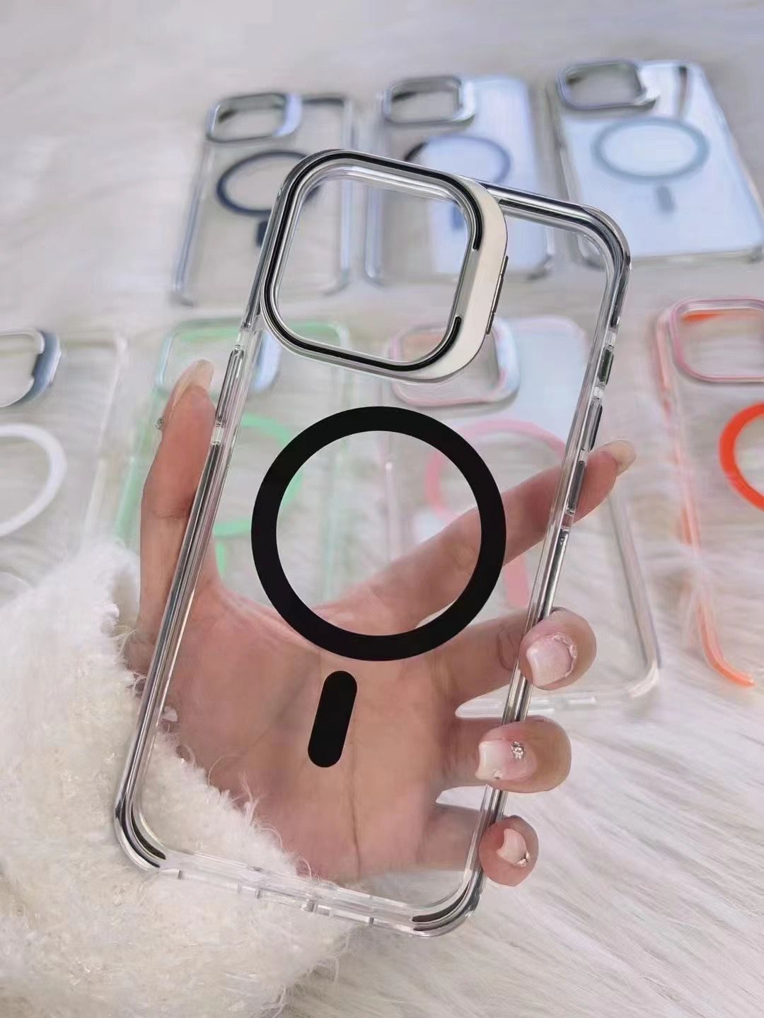 Camshield Clear case with Stand