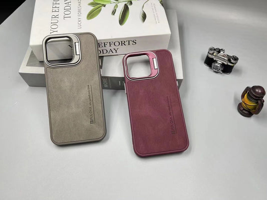 CamShield Leather Case for iPhone