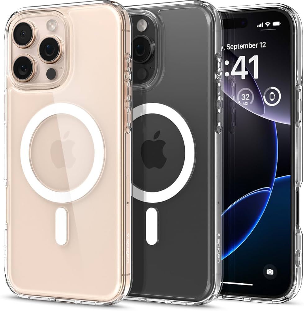 Spigen Clear Case with Magfit for iPhone