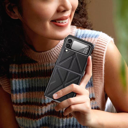 AgentX Cross Leather Case for Samsung Fold and Flip Series