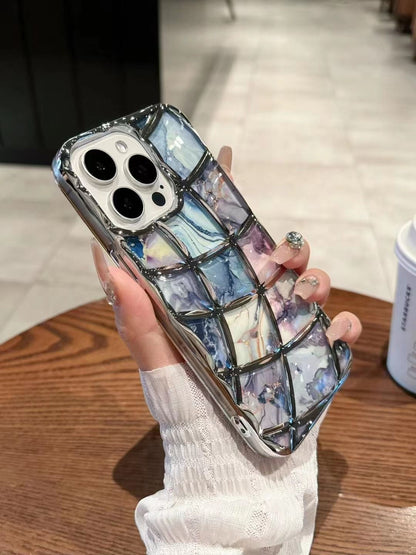 Luxury Puffed Dual Chrome Case for iPhone