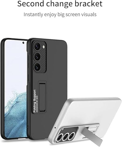 Matte Finish Protective Case with Kickstand Case for Samsung