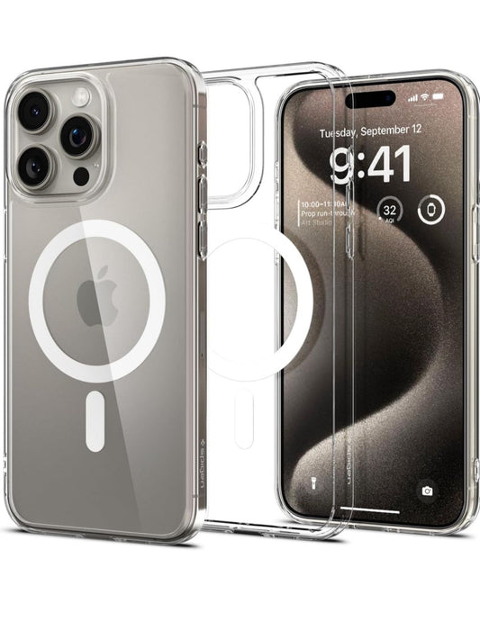 Spigen Clear Case with Magfit for iPhone