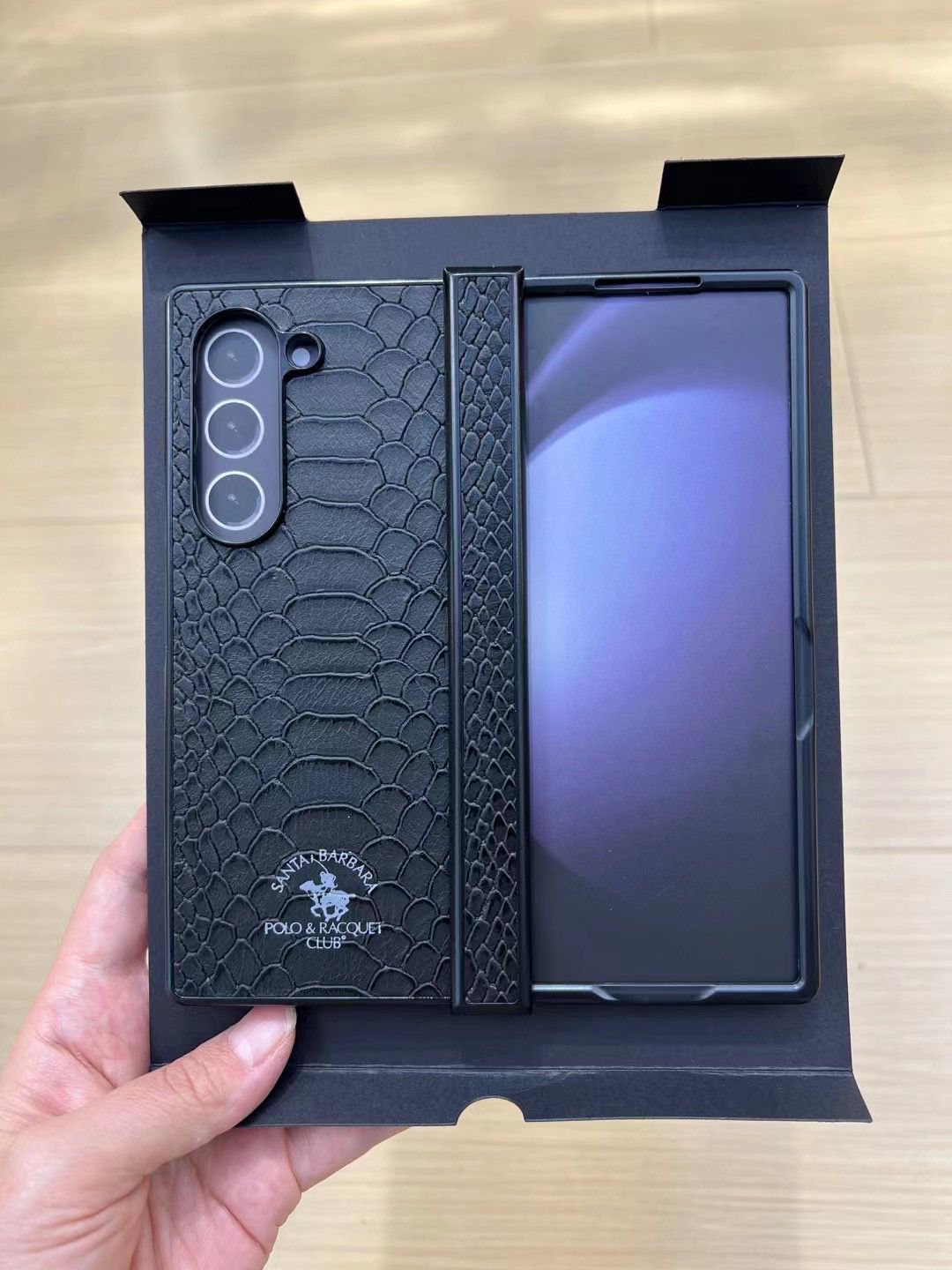 Original Polo Santa Barbara Full Hinge Protection Case for Samsung Fold & Flip Knight Series