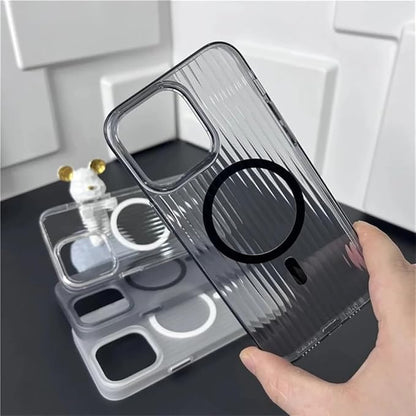 Corrugated Lining Grip Case with MagFit for iPhone