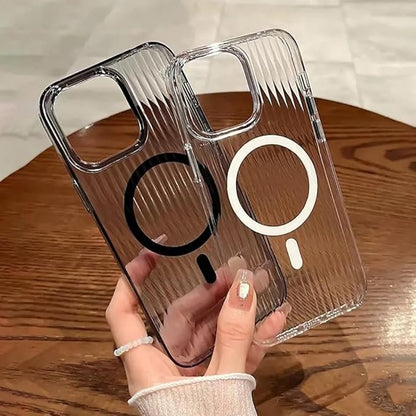 Corrugated Lining Grip Case with MagFit for iPhone