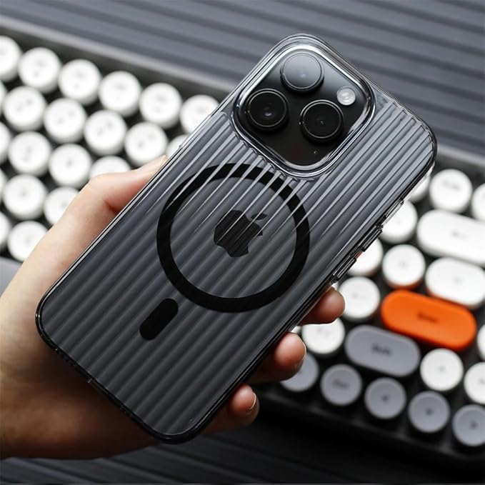 Corrugated Lining Grip Case with MagFit for iPhone
