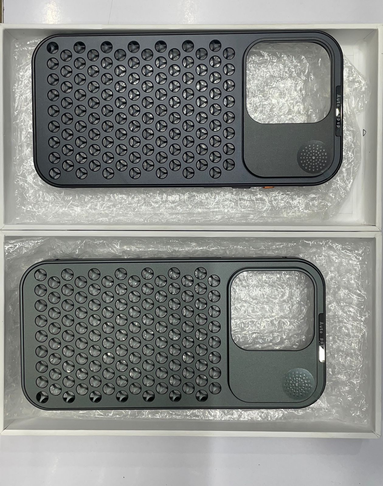 Metallic Heat Resistant Perfume Socket Case