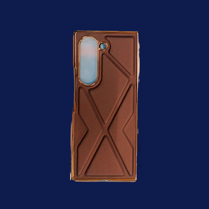 AgentX Cross Leather Case for Samsung Fold and Flip Series