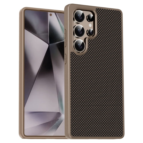 Premium Carbon Fiber & Metal Case | Kevlar Pita Series | Samsung S23/S24 Ultra