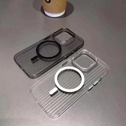 Corrugated Lining Grip Case with MagFit for iPhone