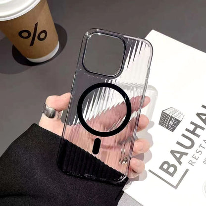 Corrugated Lining Grip Case with MagFit for iPhone