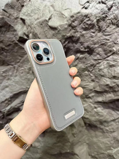 Frame Less Leather Case for iPhone