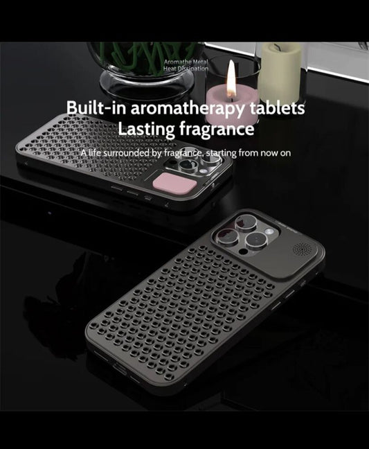 Metallic Heat Resistant Perfume Socket Case