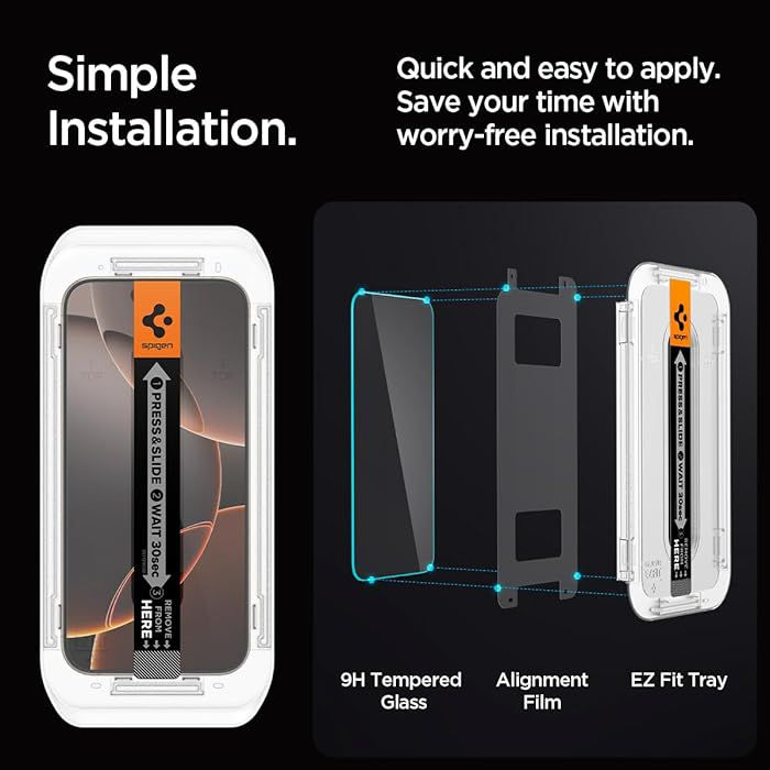 Spigen Ultra HD Glass with Easy Installer