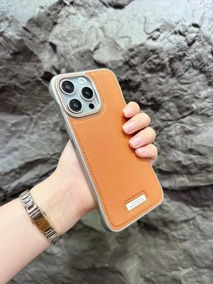 Frame Less Leather Case for iPhone