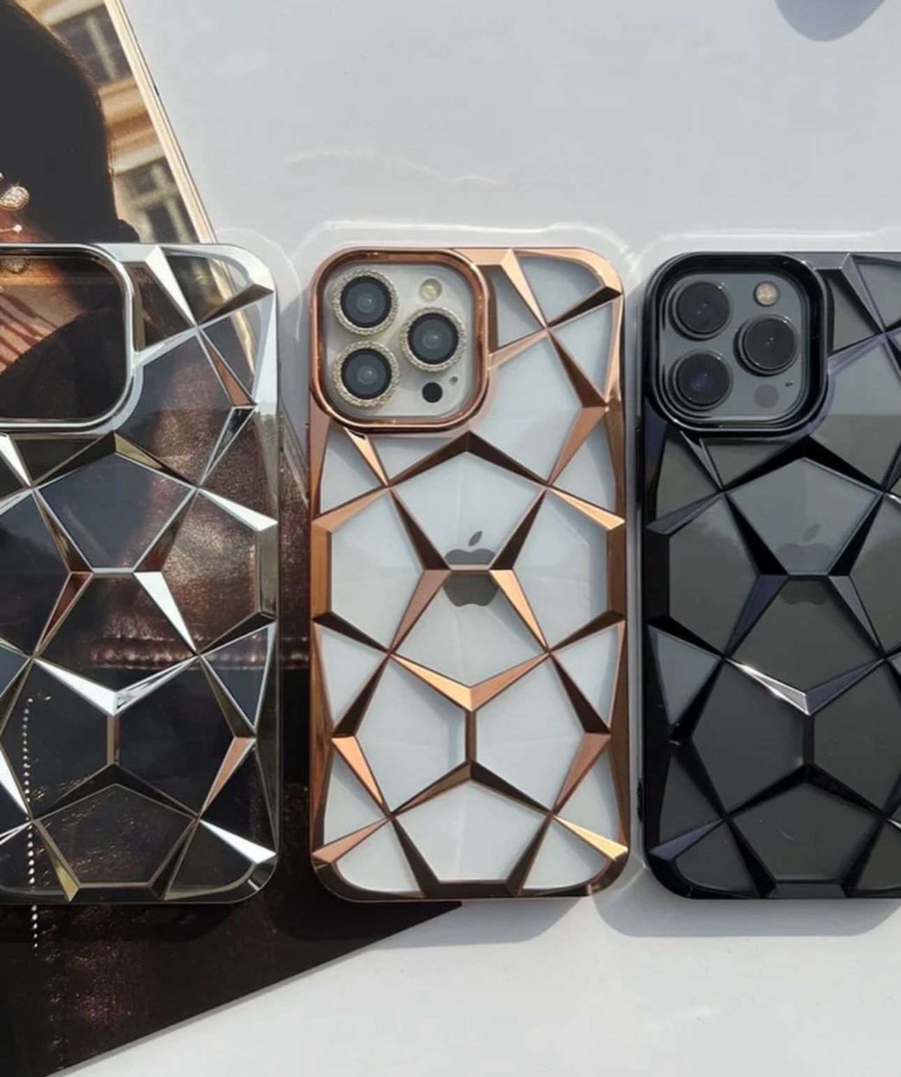 Sparkle in Diamond Style 2 in 1 iPhone Case