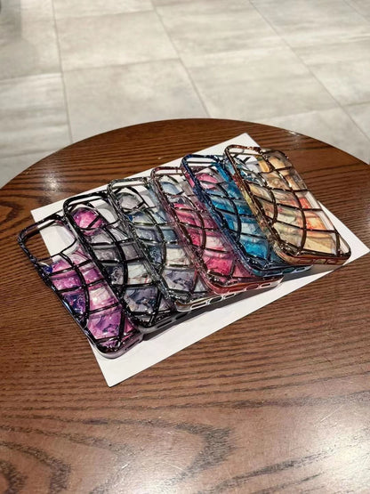 Luxury Puffed Dual Chrome Case for iPhone