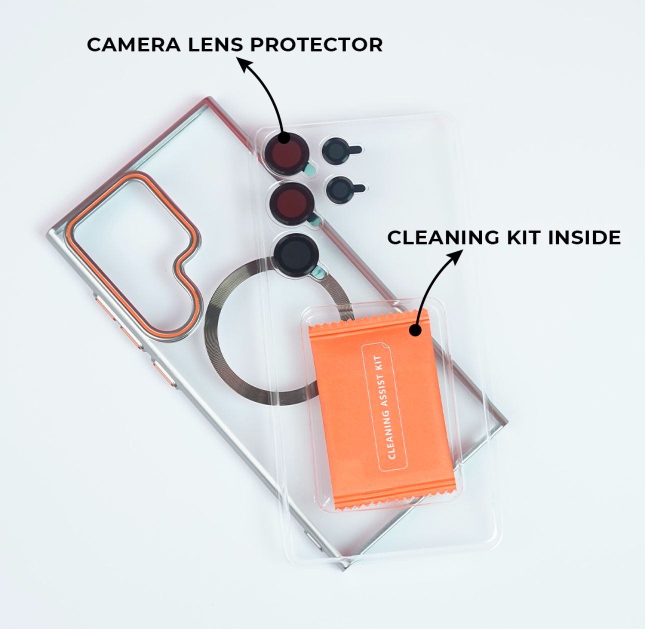 Crystal Clear MagSafe Case for Samsung S25 Ultra (Limited Series)