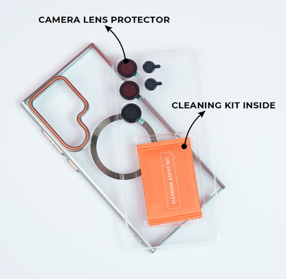 Crystal Clear MagSafe Case for Samsung S25 Ultra (Limited Series)
