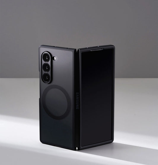Smoke-Tinted Protective Case for Samsung Fold 6
