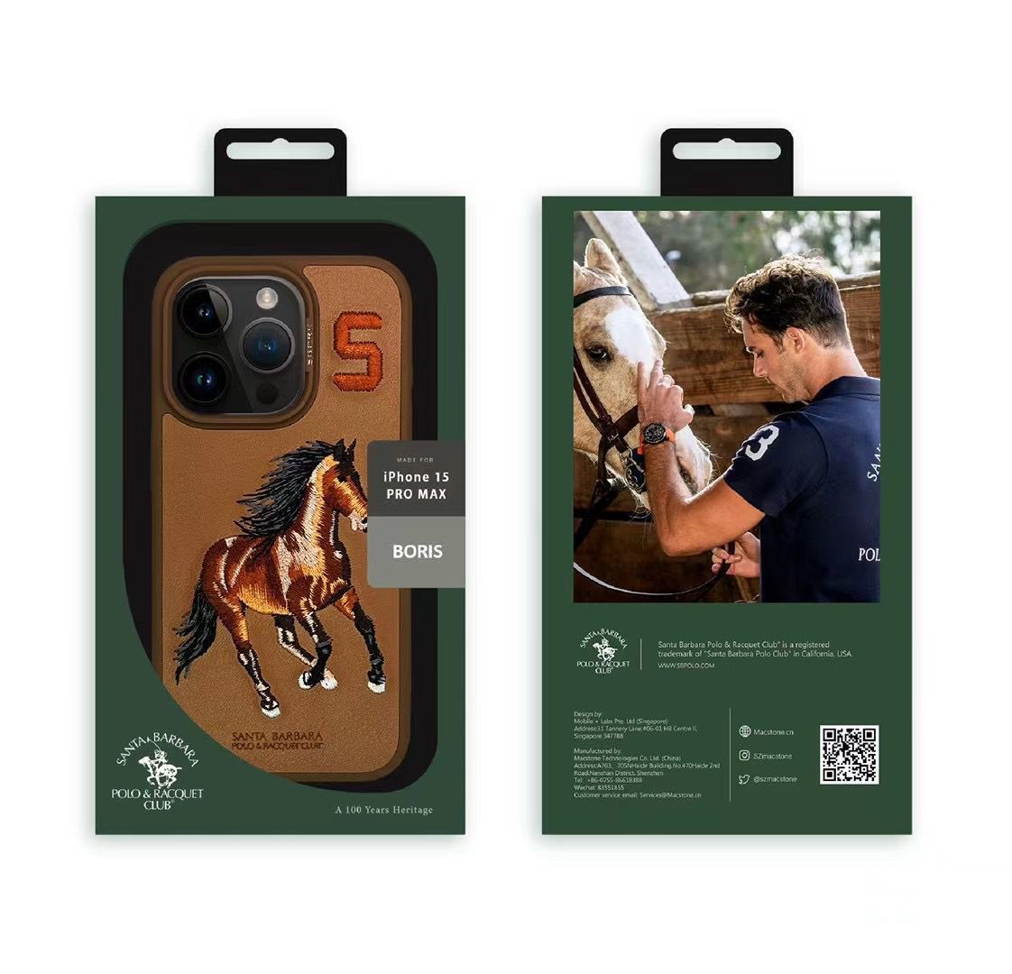 Original Santa Barbara Polo Boris Leather Series for iPhone
