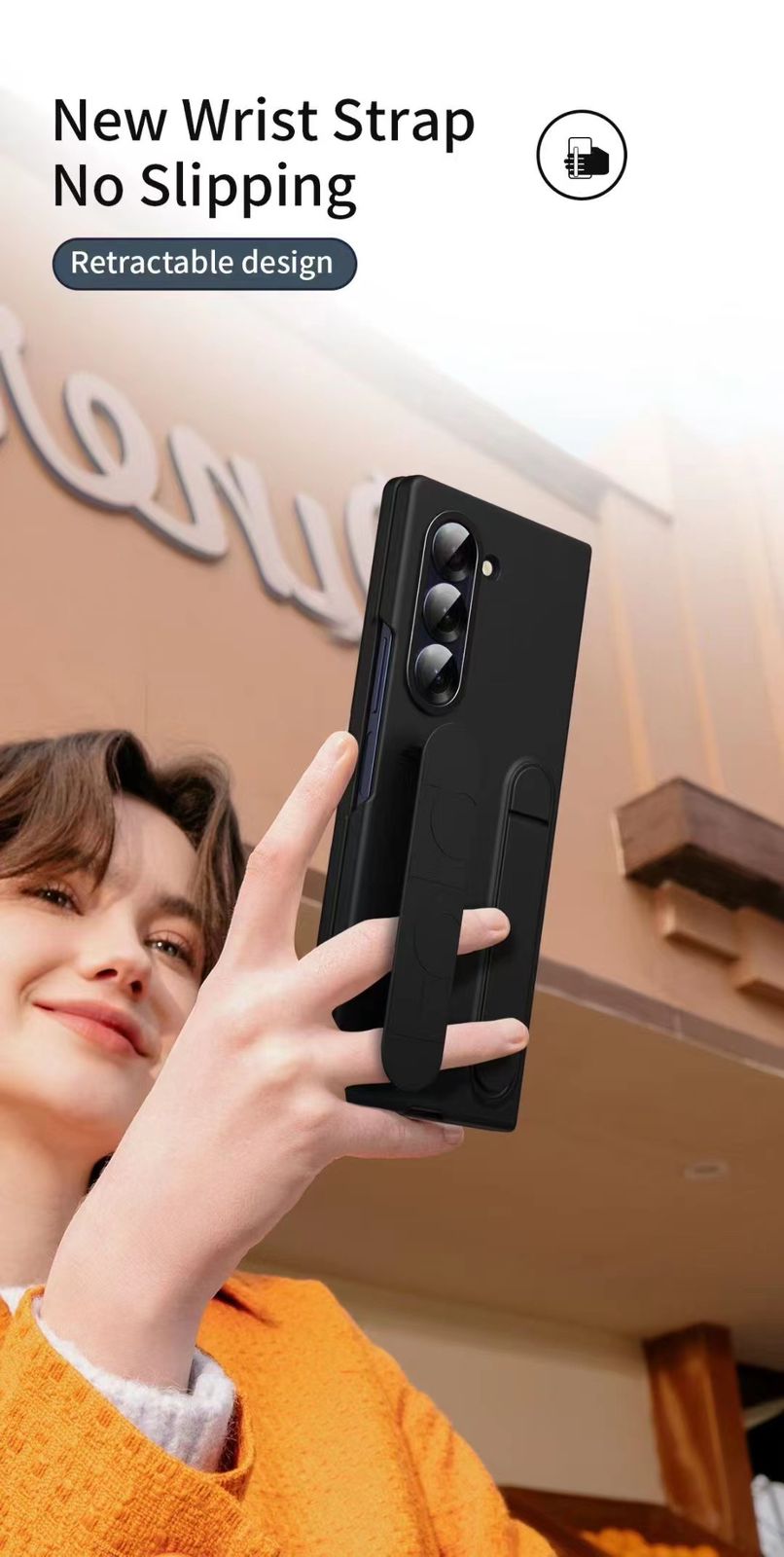 Silicon Band KickStand Series for Samsung Fold