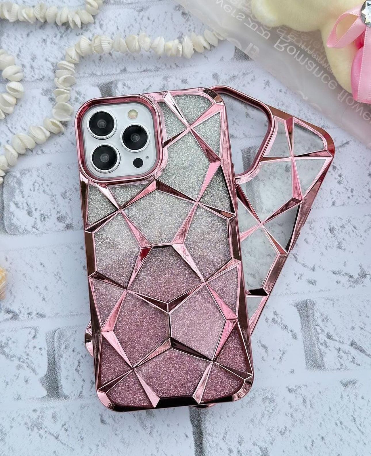 Sparkle in Diamond Style 2 in 1 iPhone Case