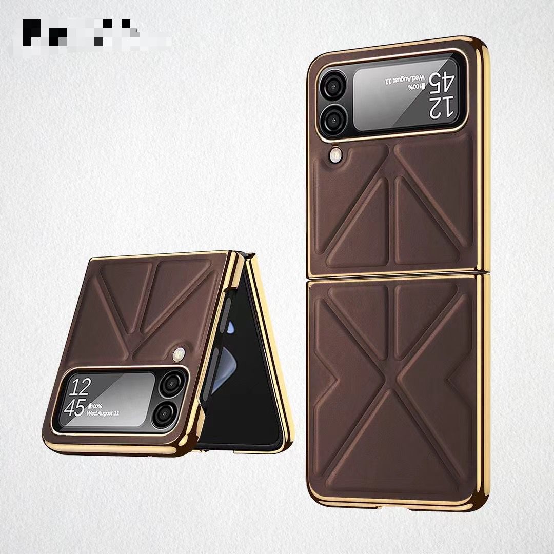 AgentX Cross Leather Case for Samsung Fold and Flip Series